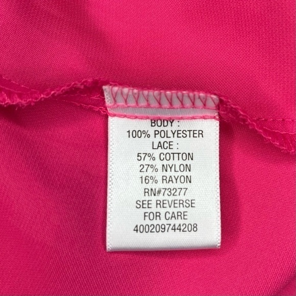 Candies hot pink blouse top - Picture 7 of 8